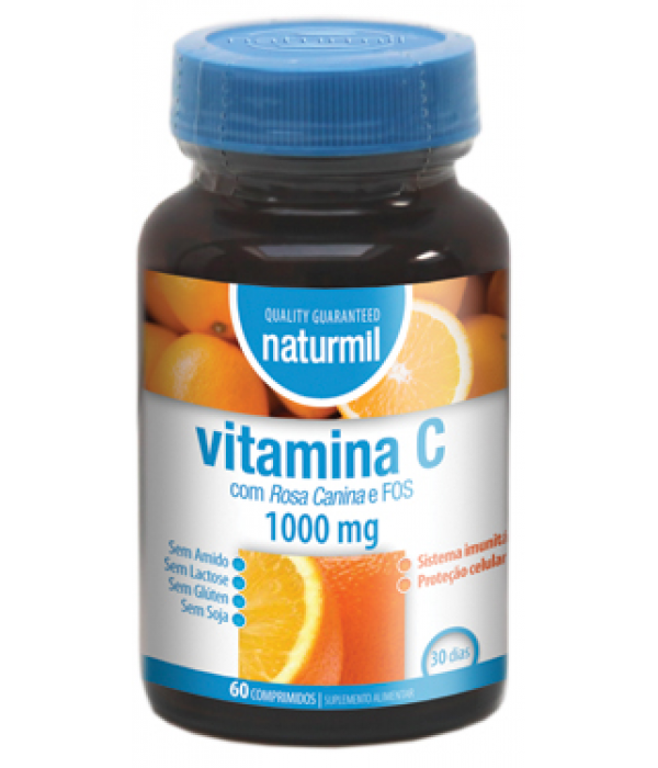 Vitamina C 1000 mg - 60 comprimidos - Naturmil